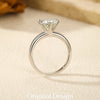 MODIAN 2ct D Color VVS1 Clarity Moissanite 925 Sterling Silver Dazzling Classic Crown Rings For Women Wedding Fine Jewelry
