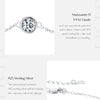MODIAN 0.5CT Moissanite Bracelet 925 Sterling Silver Classic Link Chain Charms Bracelets For Women Luxury Wedding Jewelry