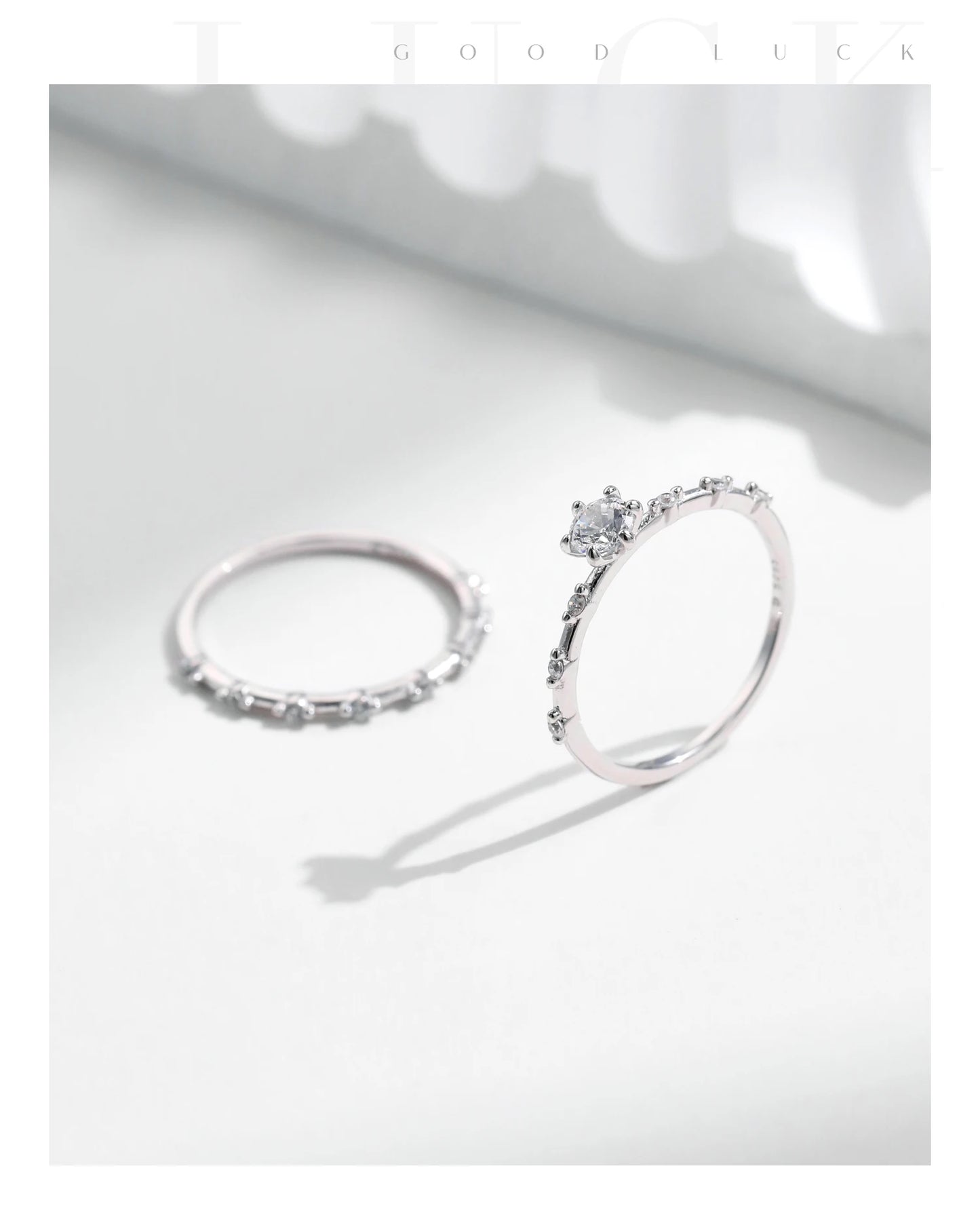 MODIAN D Color Moissanite Wedding Band 925 Sterling Silver Eternity Rings Lab Diamond Stackable Exquisite Jewelry For Women Gift