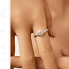 MODIAN Crown D Color Moissanite Ring Delicate Lab Diamond Ring 925 Sterling Silver For Women Wedding Engagement Jewelry
