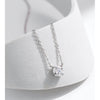 MODIAN Square & Round Halo Moissanite 925 Sterling Silver Pendant Necklace D Color VVS1 Lab Diamond Necklace For Women Jewelry