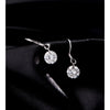MODIAN 1CT D Color Sparkling Moissanite Hook Earrings 925 Sterling Silver Round Sway Dangle Earrings For Women Fine Jewelry