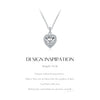 MODIAN 1CT Dazzling Moissanite Halo Necklace 925 Sterling Silver Heart Wedding Gfits Pendant Necklace For Women Fine Jewelry