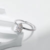 MODIAN D Color Pear Cut Moissanite Ring 925 Sterling Silver Water Drop Lab Diamond Wedding Rings For Women Wedding Fine Jewelry