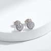 MODIAN D Color Heart Pear Square Moissanite Stud Earrings 925 Sterling Silver Lab Diamond Earrings For Women Wedding Jewelry