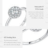 MODIAN Moissanite 925 Sterling Silver Fashion Luxury Round Necklace Stud Earrings Ring For Women Wedding Fine Jewelry Se