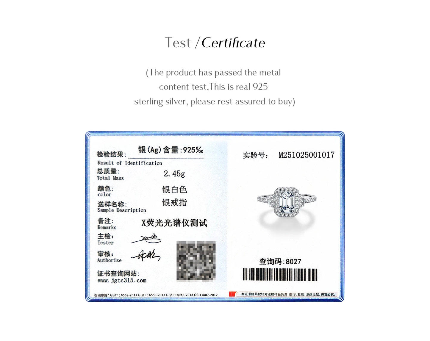 MODIAN 1CT Emerald Cut Moissanite Halo Rings 925 Sterling Silver Luxury Finger Rings For Women Wedding Statement Fine Jewelry