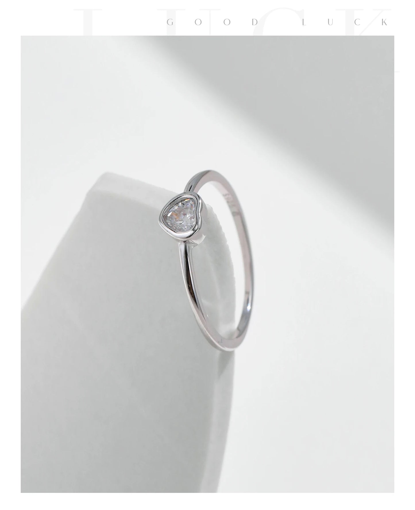 MODIAN Heart shape Cut Moissanite Solitaire Wedding Ring For Women 925 Sterling Silver D Color Wedding Band Fine Jewelry