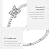 MODIAN Four Leaf Clover D Color Moissanite Ring 925 Sterling Silver Stackable Beads Trendy Finger Ring For Women Fine Jewelry