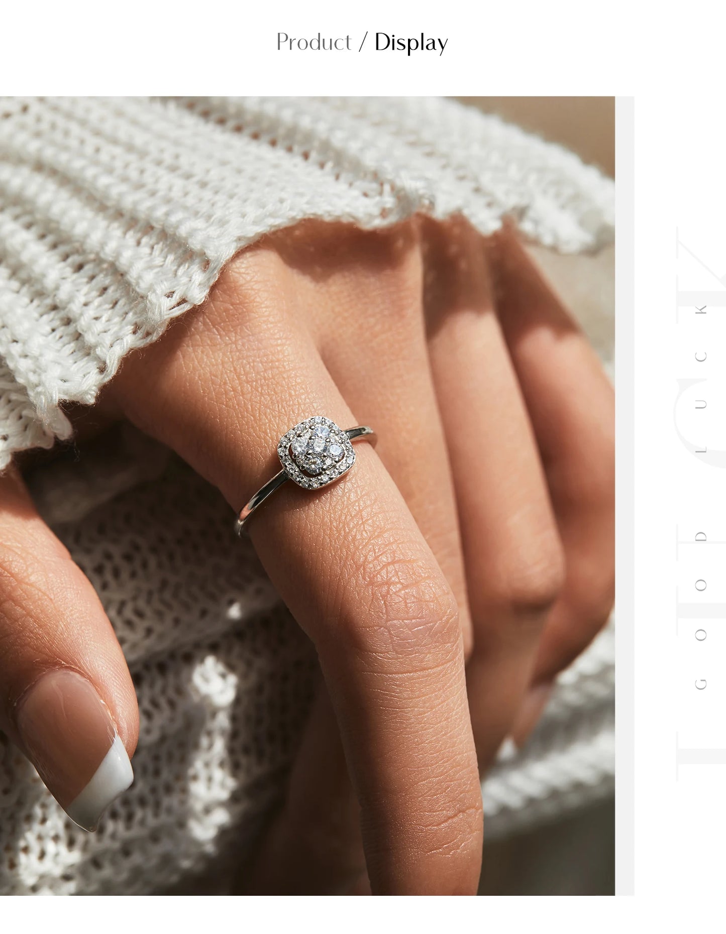 MODIAN Sparkling VVS1 D Color Pave Setting Moissanite Ring 925 Sterling Silver Wedding Band Ring for Women Fine Jewelry