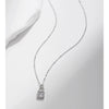 MODIAN 0.5 Carat D Color Moissanite Lock Pendant Necklace For Women 925 Sterling Silver Party Stackable Fine Jewelry With Boxes