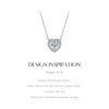 MODIAN D Color Heart Moissanite 925 Sterling Silver Fashion Simple Pendant Necklace For Women Wedding Fine Jewelry Gfits