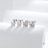 MODIAN D Color 1CT Moissanite Stud Earrings 925 Sterling Silver Wedding Engagement Lab Created Diamond Jewelry For Women Gift
