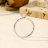 MODIAN Emerald Cut D Color Square Moissanite 925 Sterling Silver Classic Finger Rings For Women Wedding Statement Jewelry