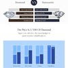 MODIAN Emerald Cut D Color Square Moissanite 925 Sterling Silver Classic Finger Rings For Women Wedding Statement Jewelry