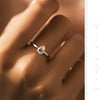 MODIAN D Color Pear Cut Moissanite Ring 925 Sterling Silver Water Drop Lab Diamond Wedding Rings For Women Wedding Fine Jewelry