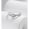 MODIAN Crown D Color Moissanite Ring Delicate Lab Diamond Ring 925 Sterling Silver For Women Wedding Engagement Jewelry