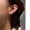 MODIAN D Color Clarity Moissanite Ear Studs 925 Sterling Silver Exquisite Darts Stud Earrings For Women Party Fine Jewelry