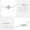 MODIAN D Color Moissanite 925 Sterling Silver Simple Daily Clubs Link Chain Trendy Bracelet For Women Fine Jewelry Gifts
