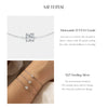 MODIAN D Color Moissanite Bracelet 925 Sterling Silver Classic Minimalist Daily Link Chain Bracelet For Women Fine Jewelry