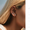 MODIAN D Color Heart Pear Square Moissanite Stud Earrings 925 Sterling Silver Lab Diamond Earrings For Women Wedding Jewelry