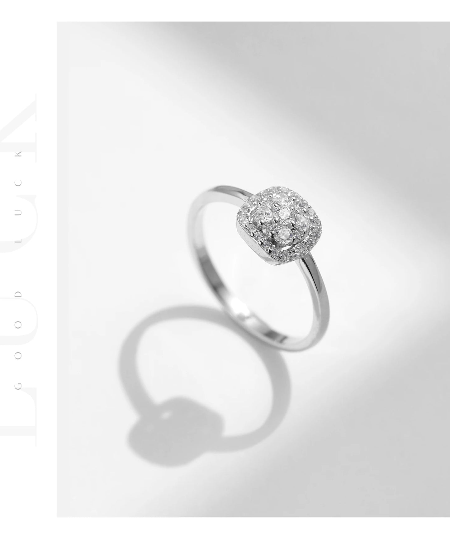 MODIAN Sparkling VVS1 D Color Pave Setting Moissanite Ring 925 Sterling Silver Wedding Band Ring for Women Fine Jewelry