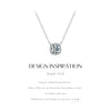 MODIAN 1 Carat Square Cushion Cut Halo Moissanite Pendant Necklace For Women 925 Sterling Silver Dazzling Wedding Bridal Jewelry