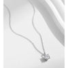 MODIAN 1CT Prong Setting Moissanite Necklace D color VVS1 Lab Diamond Pendant For Women 925 Sterling Silver Wedding Jewelry