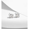 MODIAN 1.00Ct 2.00Ct Moissanite D Color Lab Diamond Stud Earrings For Women 925 Sterling Silver Basic Design Wedding Jewelry