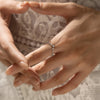 MODIAN D Color Moissanite Rings 925 Sterling Silver Exquisite Arrow Thin Finger Sparkling Rings For Women Wedding Fine Jewelry