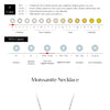 MODIAN D Color Heart Moissanite 925 Sterling Silver Fashion Simple Pendant Necklace For Women Wedding Fine Jewelry Gfits