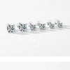 Modian Moissanite 1CT 2CT D Color VVS1 EX Luxury Stud Earrings 925 Sterling Silver Sparkling Earrings For Women Wedding Jewelry
