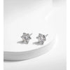 MODIAN 1 Carat D Color Moissanite Stud Earrings 925 Sterling Silver Sparkling Wedding Platinum Plated Fine Jewelry For Women