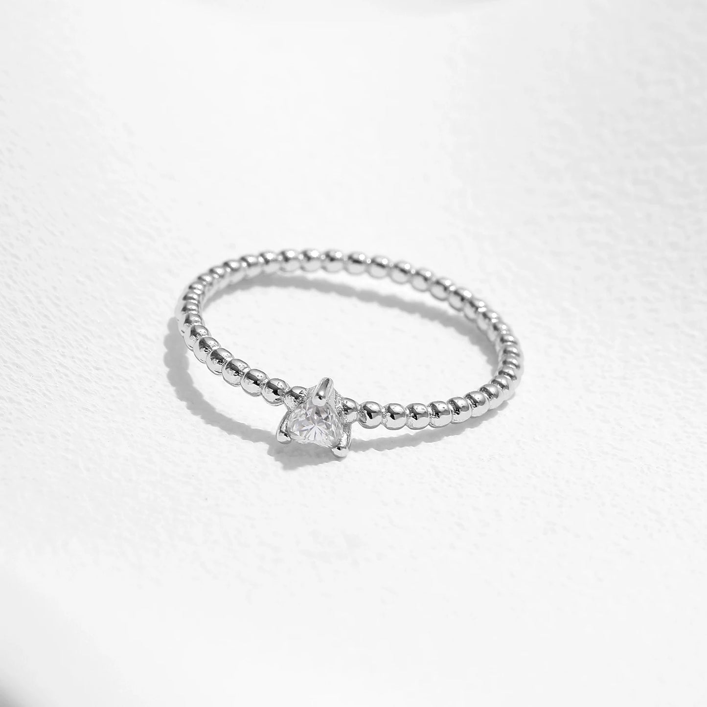 MODIAN D Color Heart Moissanite Engagement Rings For Women 925 Sterling Silver Lab Diamond Wedding Statement Jewelry