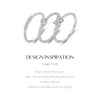 MODIAN D Color Stackable Moissanite Ring 925 Sterling Silver Beads Sparkling Trendy Rings For Women Party Vacation Jewelry