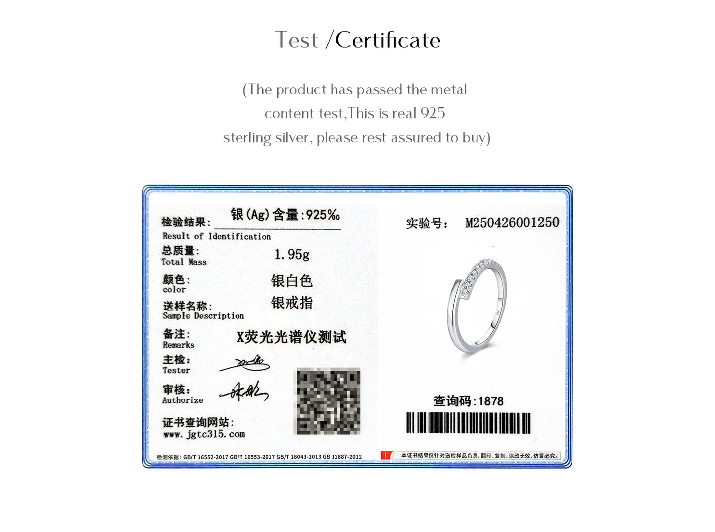 MODIAN D Color Moissanite 925 Sterling Silver Simple Sparkle Geometric Eternity Band Rings For Women Daily OL Fine Jewelry