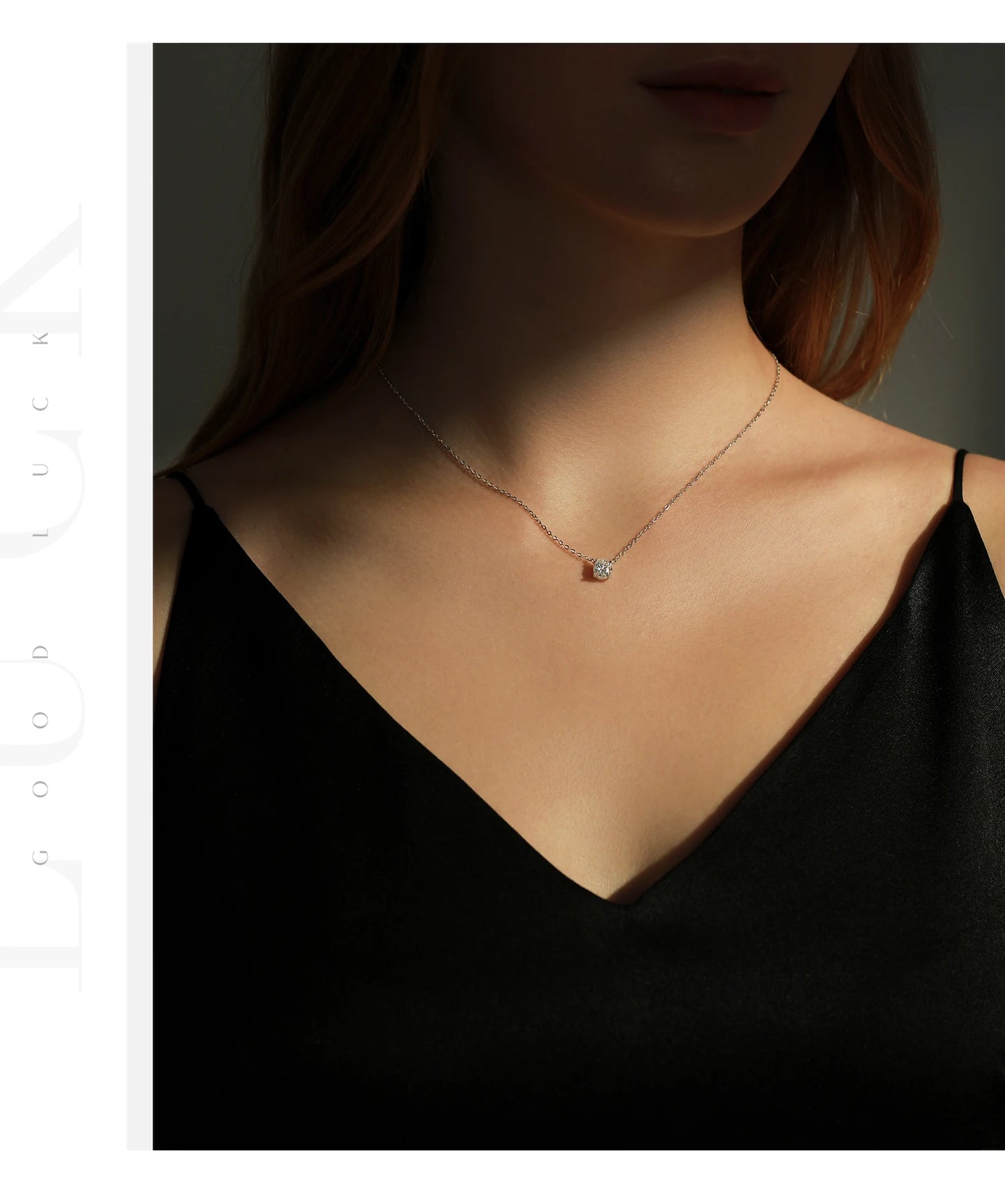 MODIAN Moissanite Pendant Necklace D Color 0.8CT Lab Diamond For Women Wedding Engagement 925 Sterling Silver Fine Jewelry Gift