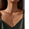 MODIAN D Color Heart Moissanite 925 Sterling Silver Fashion Simple Pendant Necklace For Women Wedding Fine Jewelry Gfits