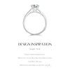 MODIAN 1CT D Color Round High Quality Moissanite Ring For Women 925 Sterling Silver Romantic Wedding Engagement Band Jewelry