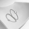MODIAN D Color Geometric Shaped Moissanite Ring 925 Sterling Silver Heart Square Lab Diamond Wedding Band Jewelry For Women
