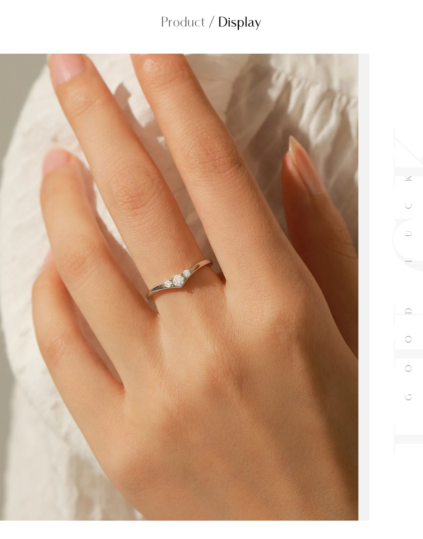 MODIAN Simple Eternity Moissanite Ring 925 Sterling Silver Sparkling Simple Thin Wedding Band Rings For Women Fine Jewelry Gift