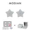 MODIAN D Color Shinning Moissanite 925 Sterling Silver Cute Stars Stud Earrings For Women Daily Party Fine Jewelry Accessories