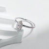 MODIAN D Color Pear Cut Moissanite Ring 925 Sterling Silver Water Drop Lab Diamond Wedding Rings For Women Wedding Fine Jewelry
