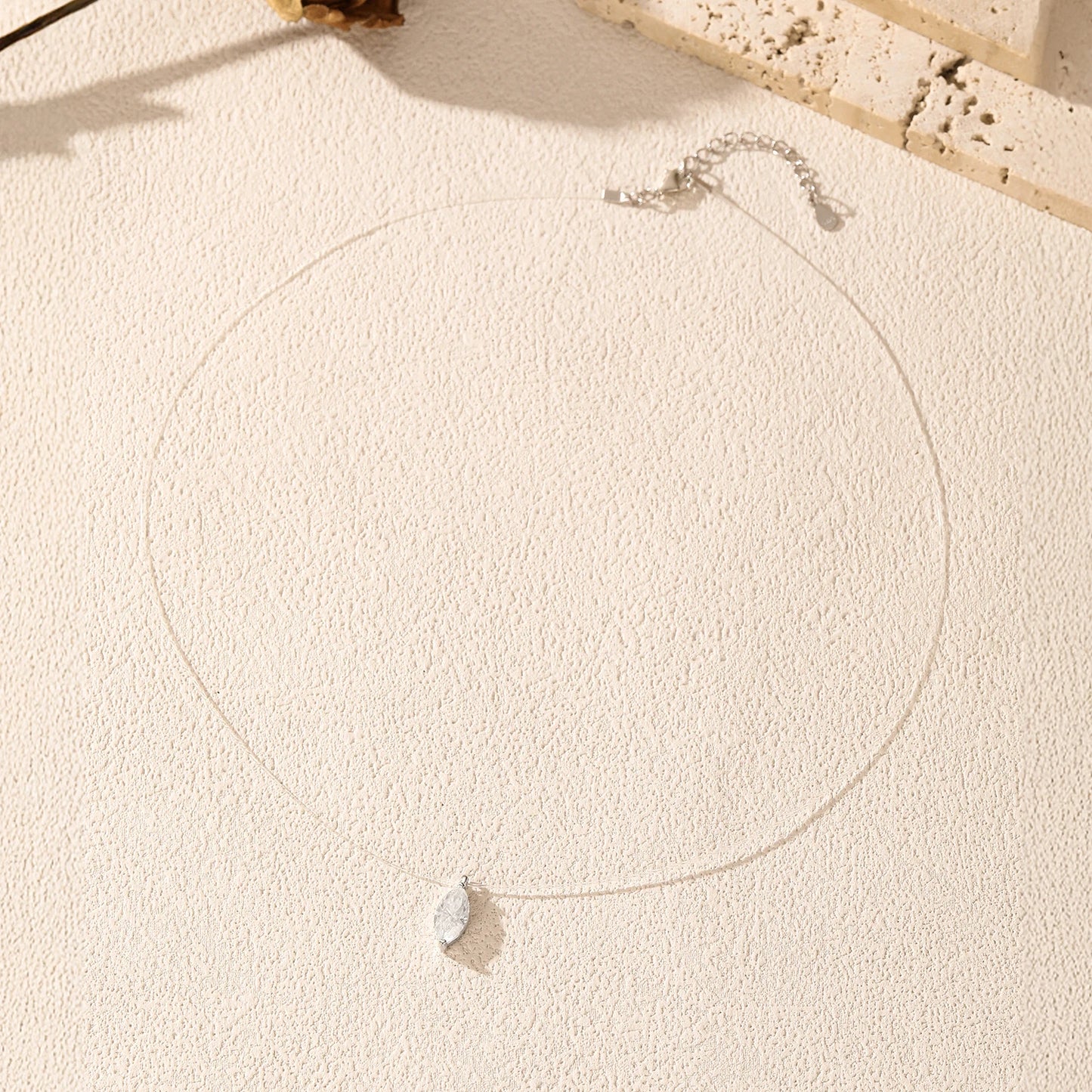 MODIAN Marquise Cut D Color Moissanite Choker Necklaces 925 Sterling Silver Fashion Pendant Necklace For Women Fine Jewelry Gift