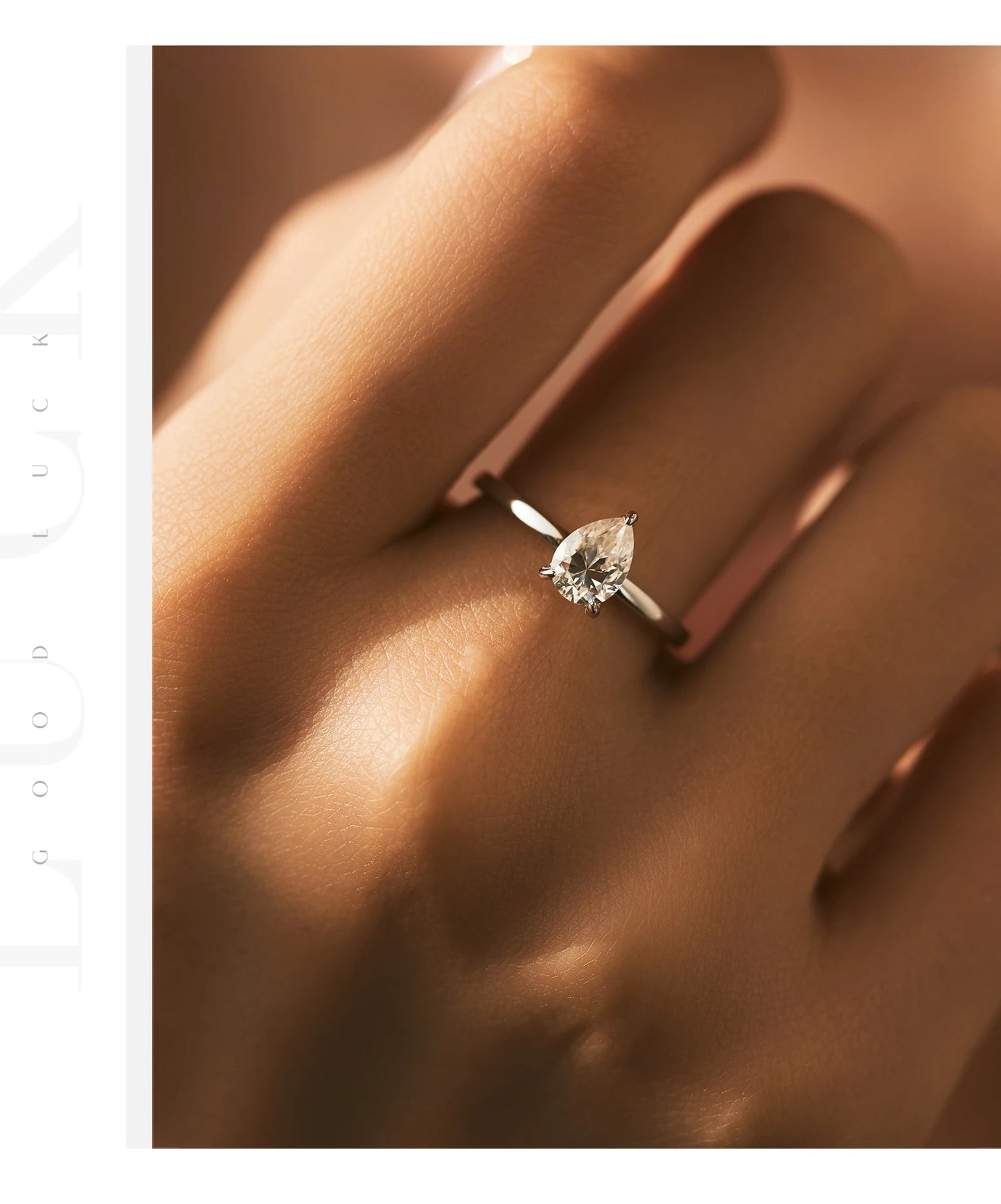 MODIAN Pear Round Square Moissanite Ring 925 Sterling Silver Wedding D Color Lab Created Diamond Rings For Women Fine Jewelry