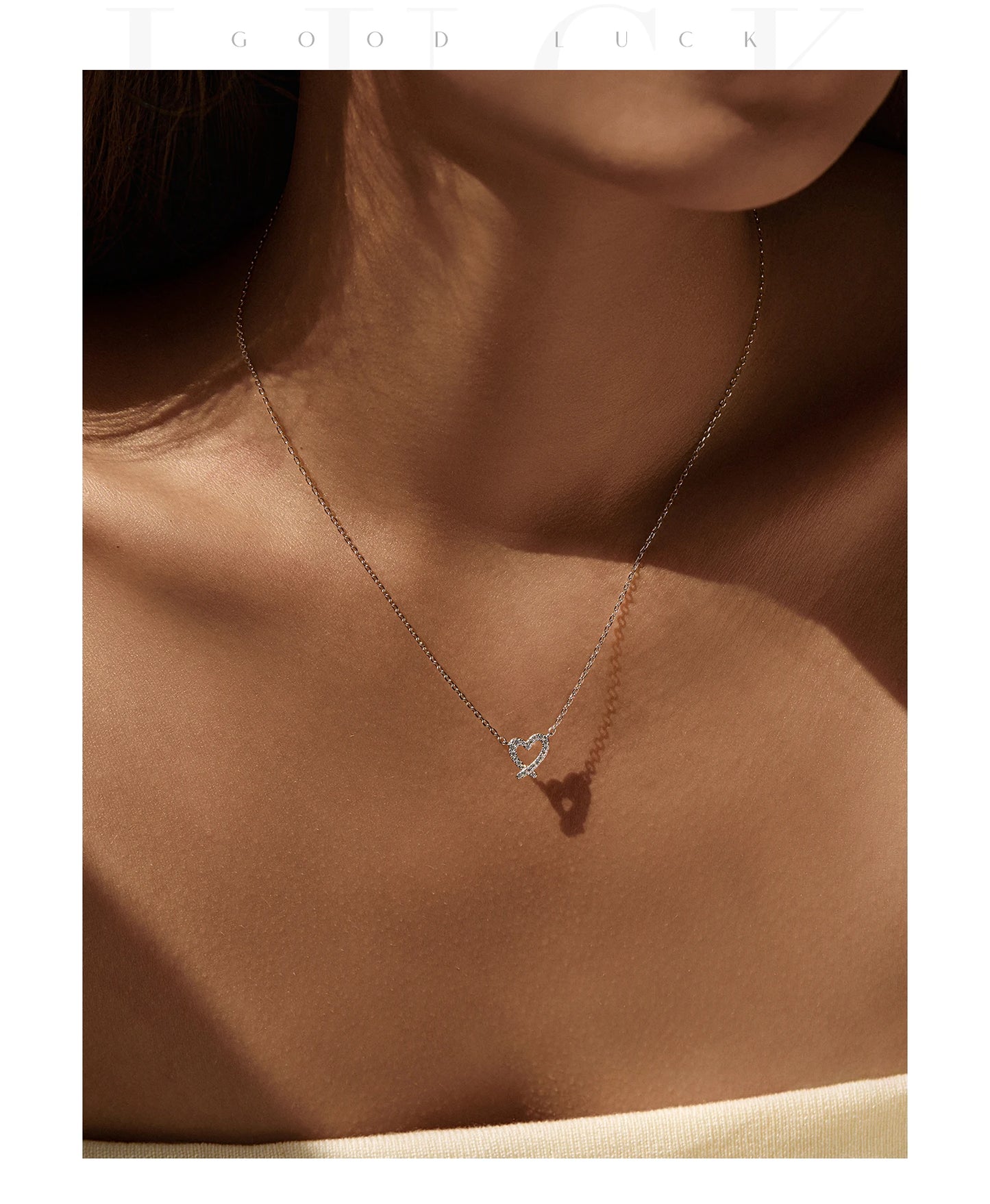 MODIAN Sparkle Moissanite Sets 925 Sterling Silver Sweet Irregular Heart Earrings Ring Bracelet Necklace For Women Jewelry Sets