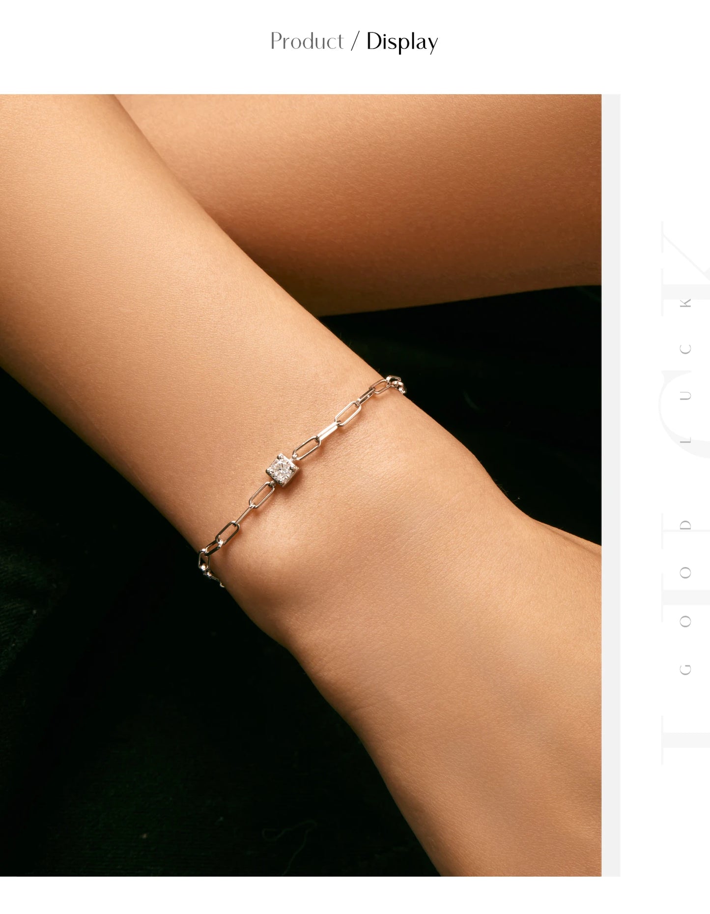 MODIAN Clear D Color Moissanite Bracelet 0.3 Carat Lab Diamond 925 Sterling Silver Elegant Bracelet For Women Fine Jewelry