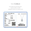 MODIAN 1CT D Color Emerald Cut Moissanite Halo Necklace 925 Sterling Silver Rectangle Wedding Pendant Necklace For Women Jewelry