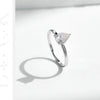 MODIAN D Color Pear Cut Moissanite Ring 925 Sterling Silver Water Drop Lab Diamond Wedding Rings For Women Wedding Fine Jewelry