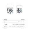 MODIAN 1.00Ct 2.00Ct Moissanite D Color Lab Diamond Stud Earrings For Women 925 Sterling Silver Basic Design Wedding Jewelry